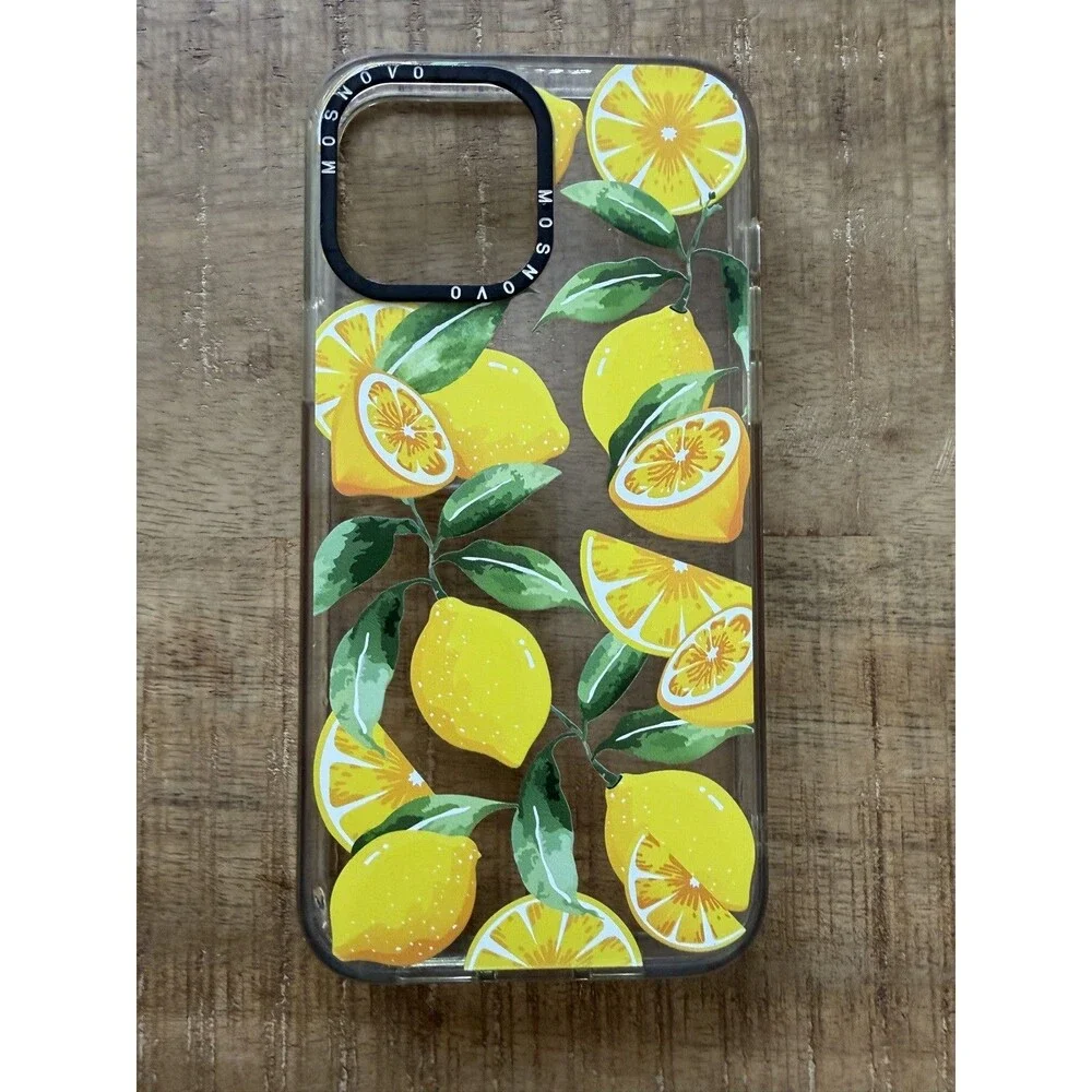 Lemon Case for iPhone 13 Pro Max 6ft Military-Grade Drop‎ Protection Clear Cover